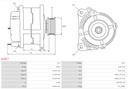 Alternador AS-PL A3317