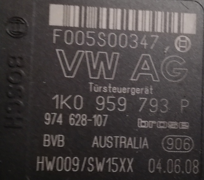 Elevalunas delantero izquierdo 5P0837401N