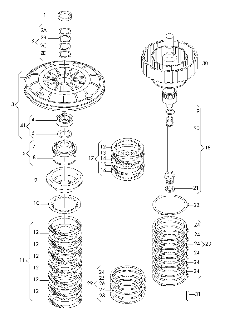 Conjunto de laminas 0AW398941