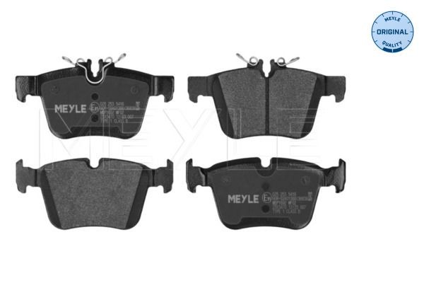 Pastillas de freno traseras MEYLE 025 253 5416