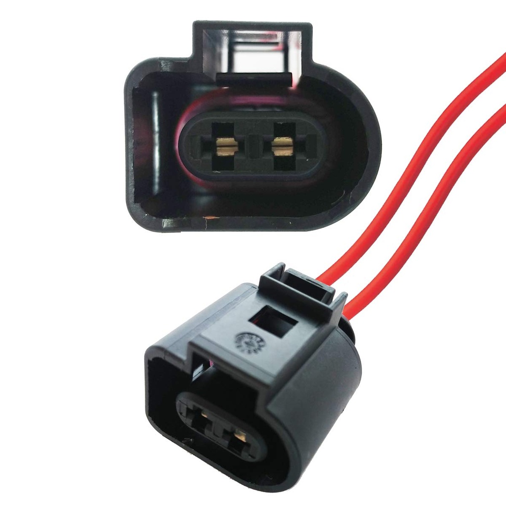 Caja de contactos planos con bloqueo de contacto 1J0973722