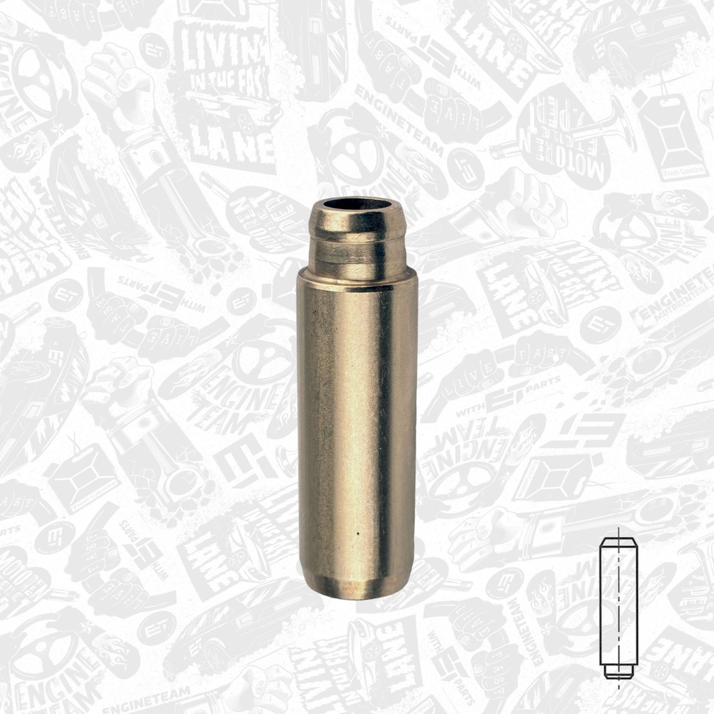 Guía de válvula ET ENGINETEAM VG0002