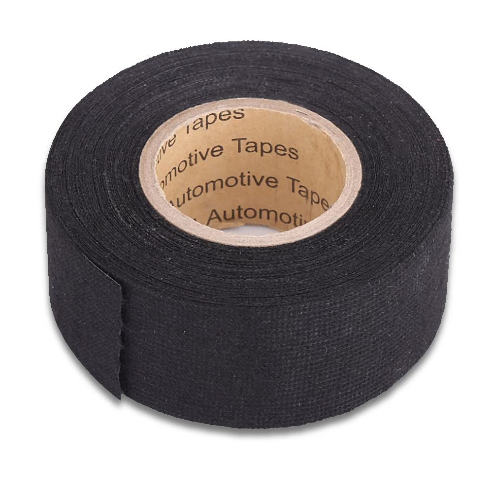 Arnés de Cableado Automotriz Cinta, Cinta Impermeable Cintas Tela Eléctrica Fuerte Adhesión Adhesiva Aislante Adhesivo para Cables Protección Envoltura