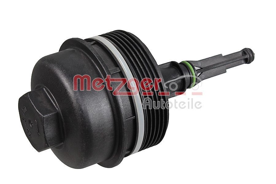 Cubierta, caja filtro de aceite METZGER 2370105