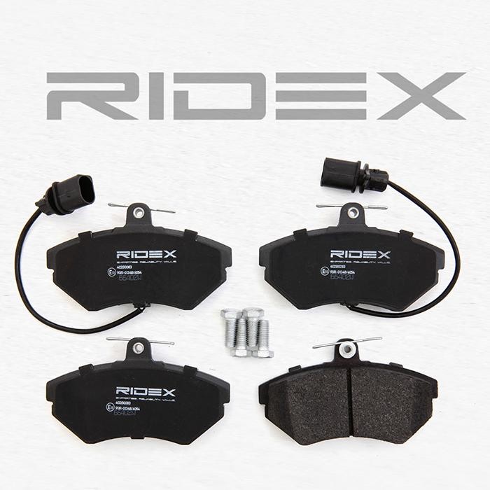 Pastillas de freno delanteras RIDEX 402B0083