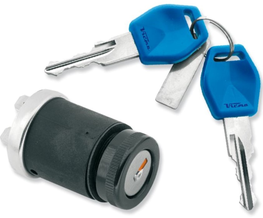 Cilindro de cierre, cerradura de encendido con llave VICMA 6555