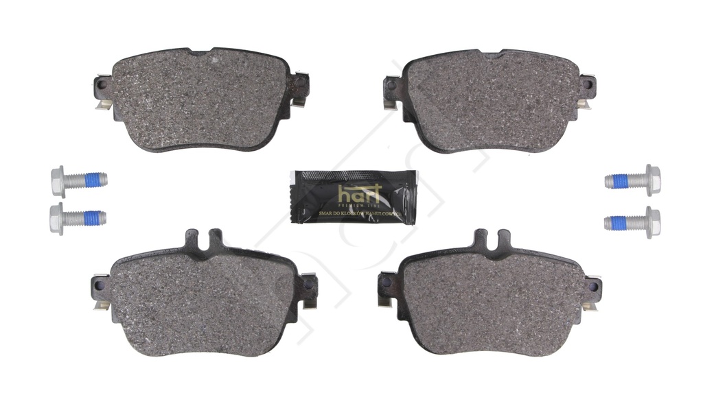 Pastillas de freno traseras HART 261 817