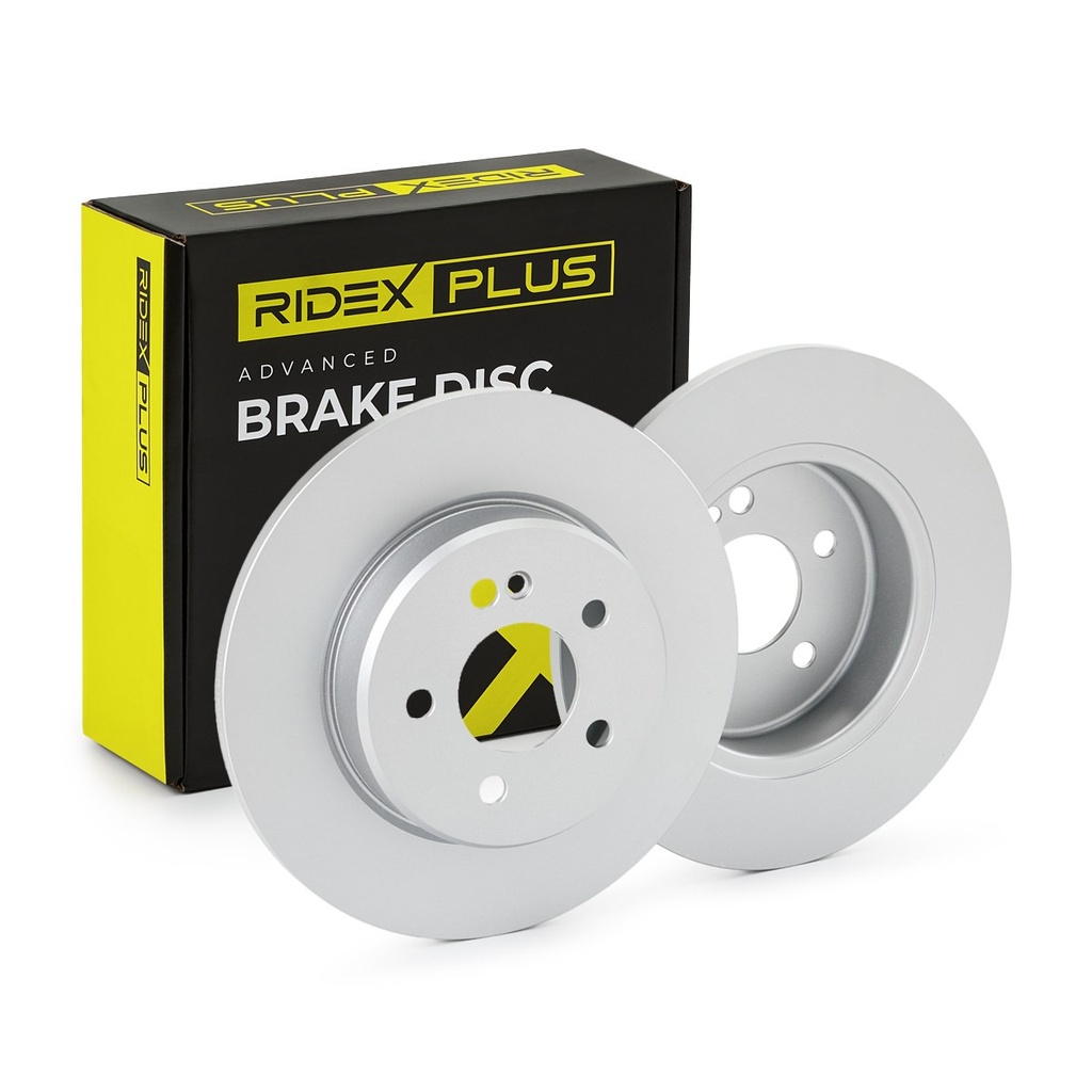 Disco de freno trasero RIDEX PLUS 82B1707P