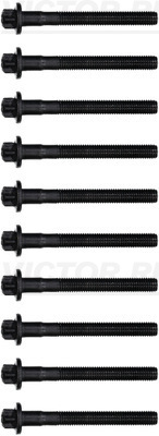 Juego de tornillos de culata VICTOR REINZ 14-32109-01
