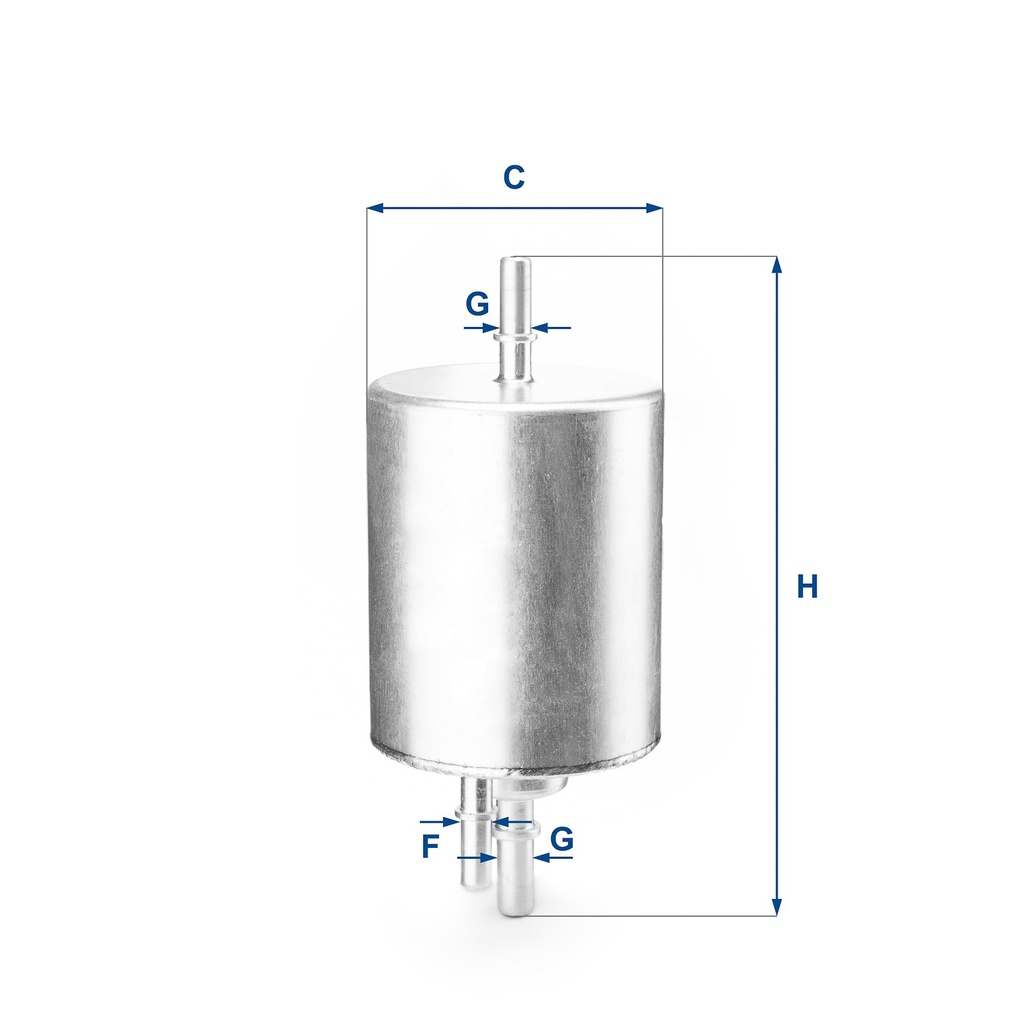 Filtro de combustible UFI 31.830.00