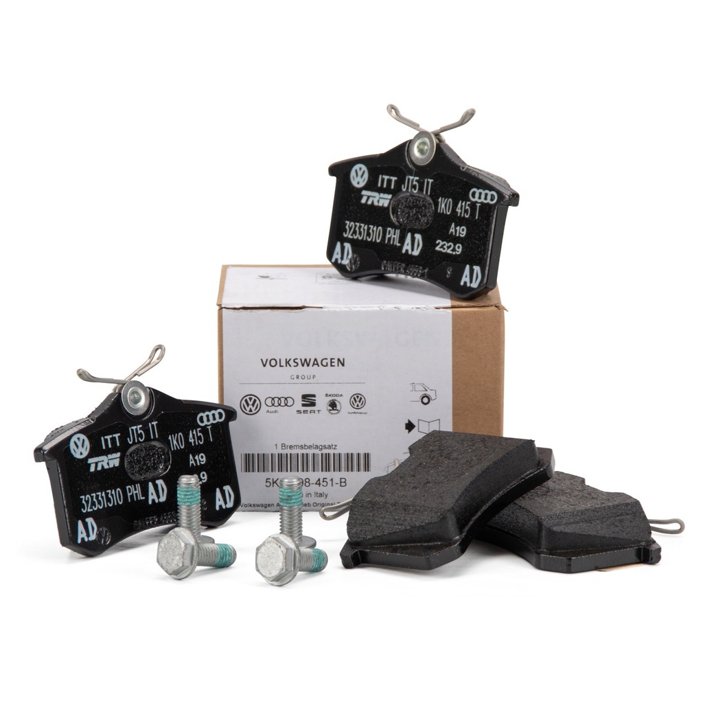 Pastillas de freno traseras 5K0698451B