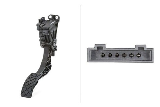 Sensor, posición del acelerador HELLA 6PV 008 496-701