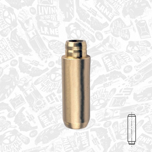 Guía de válvula ET ENGINETEAM VG0026