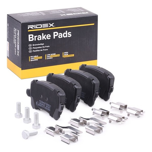 Pastillas de freno traseras RIDEX 402B0642
