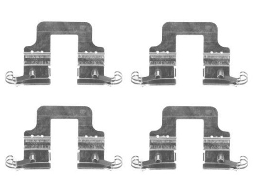 [8DZ35520485] Kit de accesorios, pastillas de frenos HELLA 8DZ 355 204-851