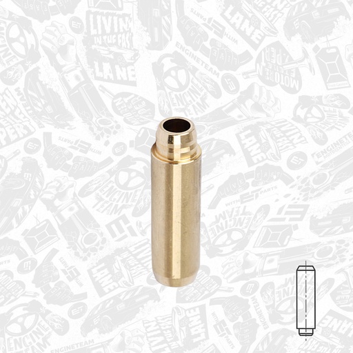 Guía de válvula ET ENGINETEAM VG0043