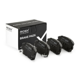 [402B1875] Pastillas de freno delanteras RIDEX 402B1875