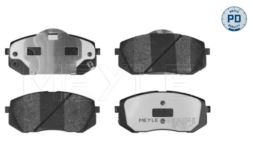 [0252450116/PD] Pastillas de freno delanteras MEYLE 025 245 0116/PD