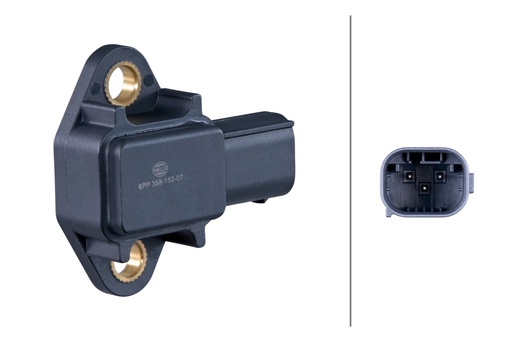 [6PP358152071] Sensor, presión de sobrealimentación HELLA 6PP 358 152-071