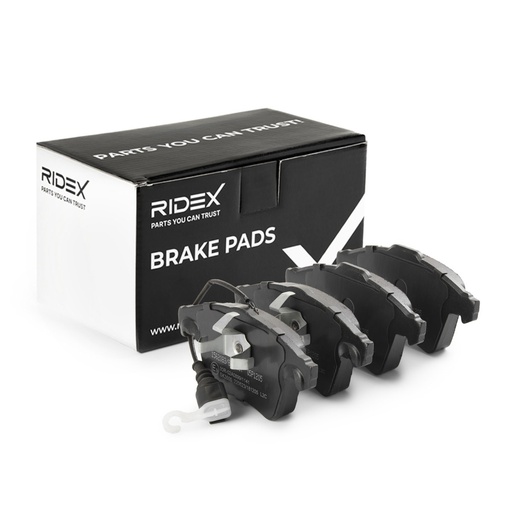Pastillas de freno delanteras RIDEX 402B0668